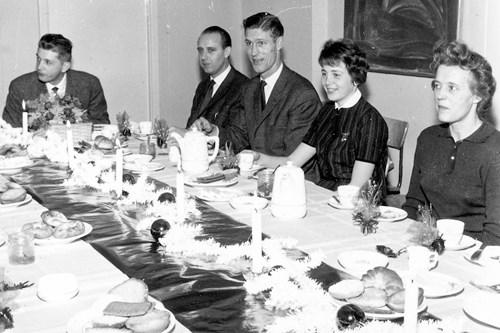 Julefrokost i Magasin i Aarhus 1961